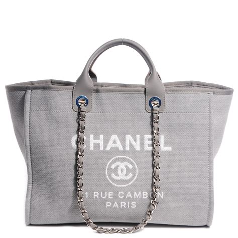 chanel deauville maxi tote|chanel deauville large canvas bags.